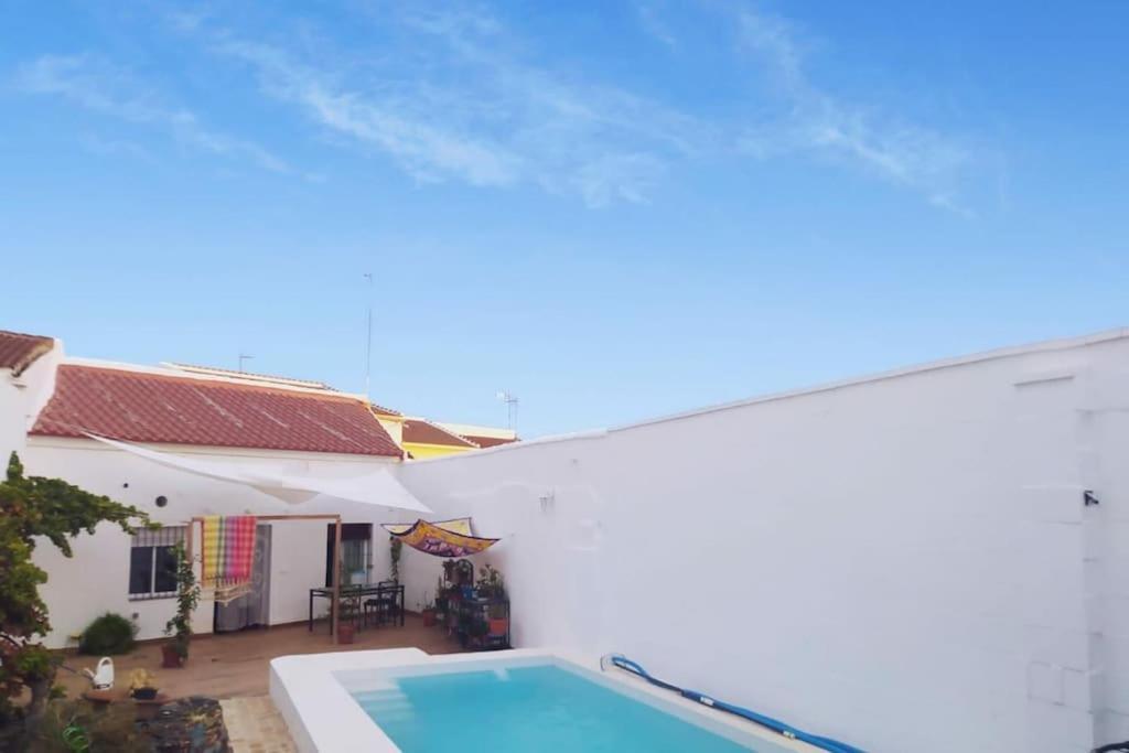 Casa Con Piscina Cerca De Sevilla Carrion de Los Cespedes Esterno foto