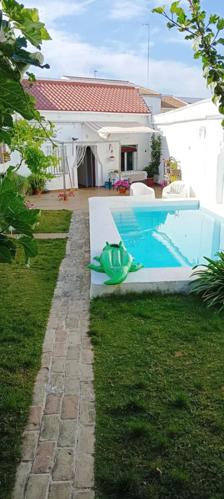 Casa Con Piscina Cerca De Sevilla Carrion de Los Cespedes Esterno foto